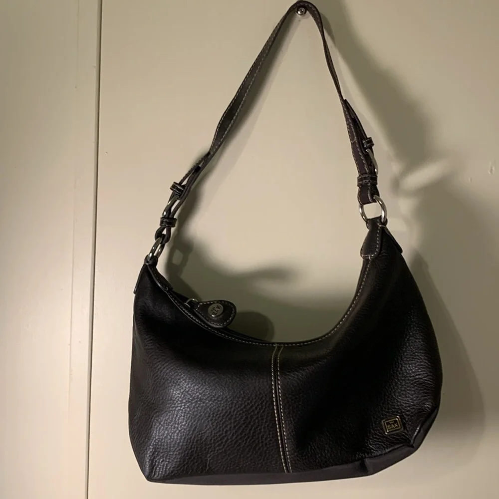 The SAK Brown Leather Shoulder Bag Perfect Condition Adjustable Shoulder Strap